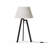 Architectural Tripod 27" Table Lamp with Textured Shade - Cozy Illumination