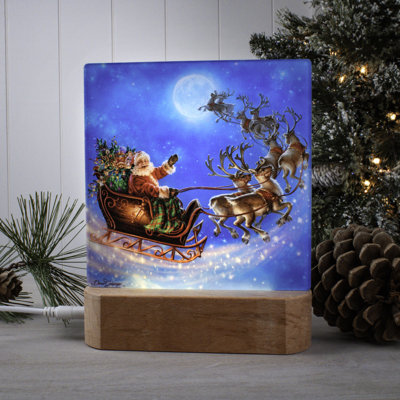 Santas Magical Flight Night Light