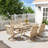 Whittlesey Rectangular Aluminum Dining Set with Cushions-408572169-408572174