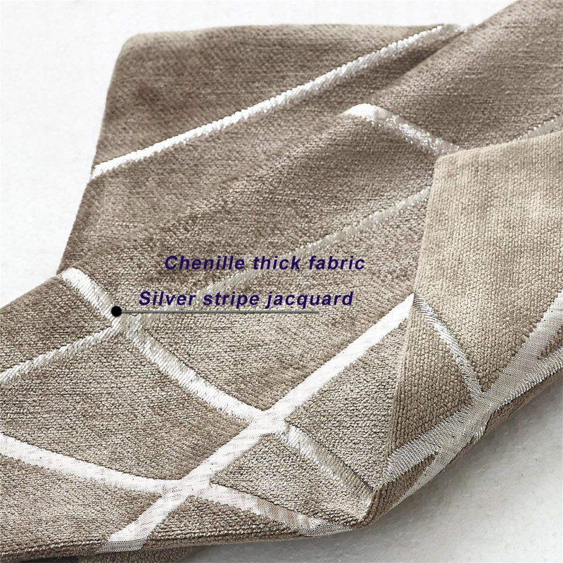 Aydrik Square Cushion Cover, Brown, 45.72cm H x 45.72cm W
