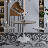 Heatherton Round Dining Table with MDF Top and White Stainless Steel Pedestal Base Kitchen Table Seats 2-4 Person-155420965-188218942