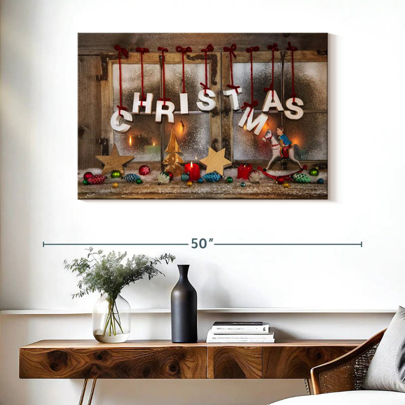 Fond de Noël, H 26 po x l 39 po