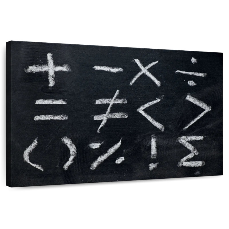 Keiri Mathematics, 30" H x 45" W