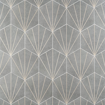 Arbor Hex Beams 13" x 15" Porcelain Tile