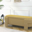Banc rembourré avec grand espace de rangement-938489404