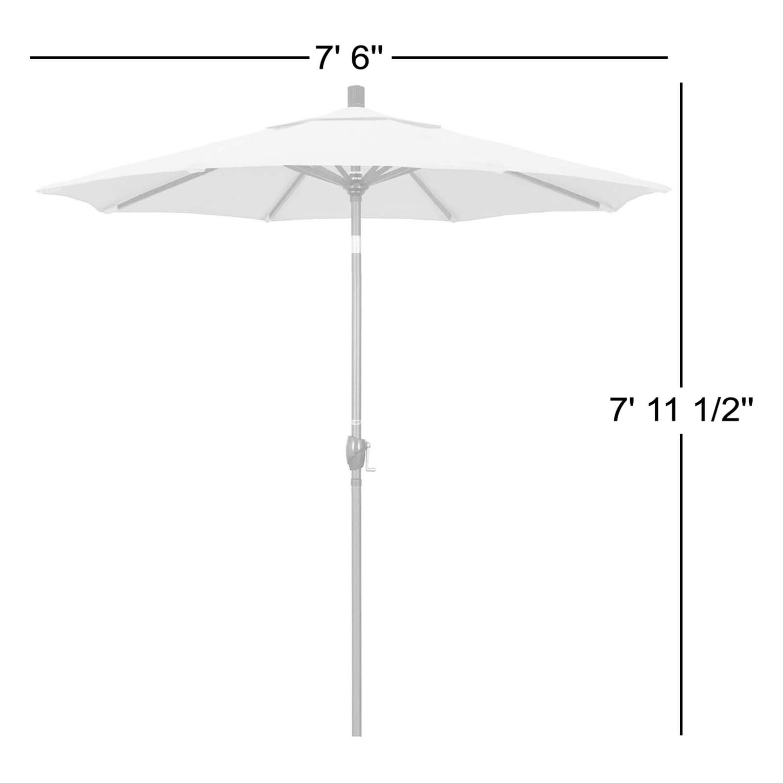 90'' Outdoor Umbrella, Antique Beige