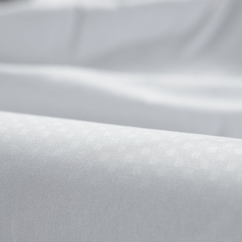 Ultra Soft Microfiber Percale Sheet Set, Queen Sheet Set + 1 Fitted Sheet + 2 Pillowcases, Light Gray