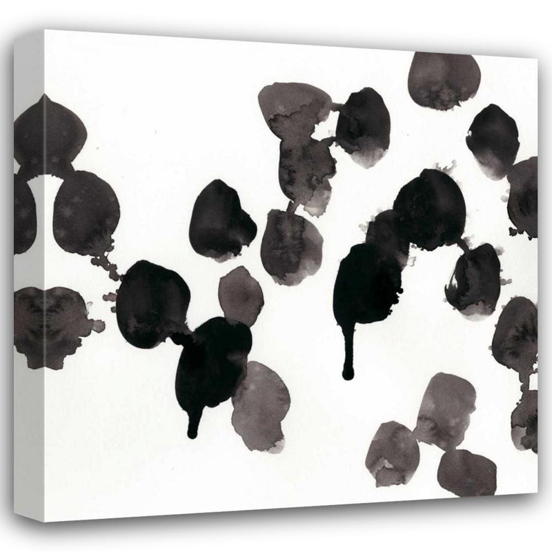 «Red Barrel Studio® Vess, June Erica», reproduction d'art sur toile tendue sous le titre: Gestures monochromes VII