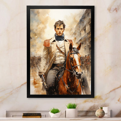 «Emperor Napoleon Bonaparte Portrait», reproduction d'art sur toile