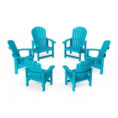 Ensemble de 6 chaises héritage Heritage Adirondack