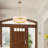 Bazilijus 4 - Light Dimmable Drum Chandelier-128184607