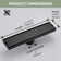 11.81'' Linear Tile-In Shower Drain
