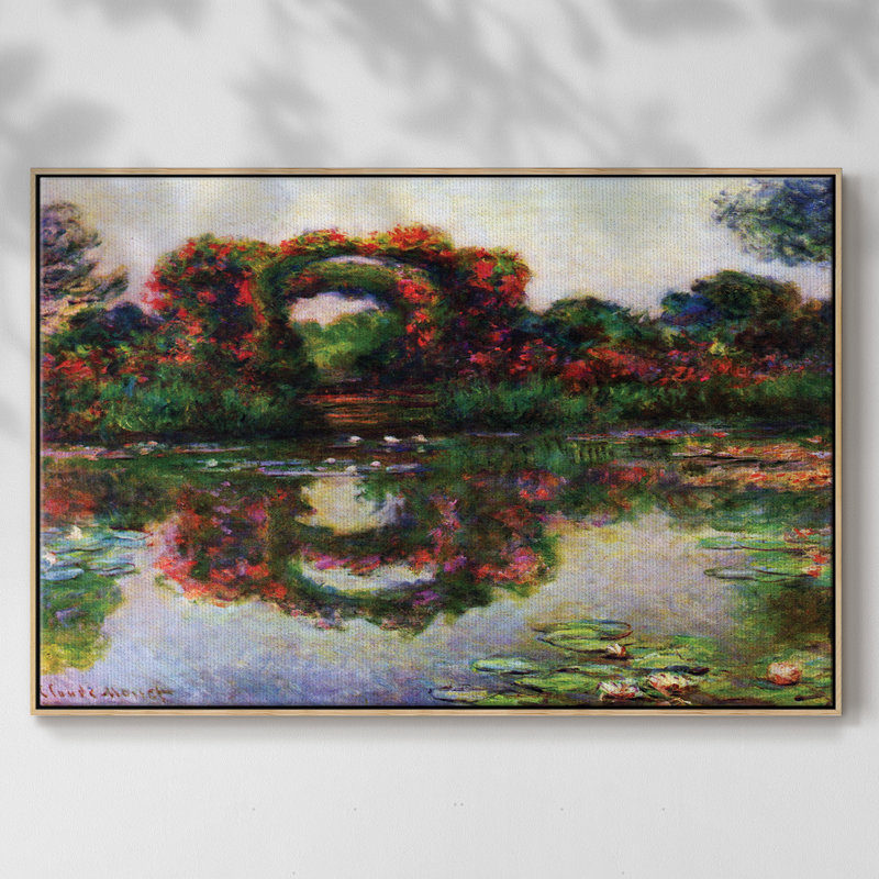 Monet, H 27 po x l 41 po x P 2 po, Naturel
