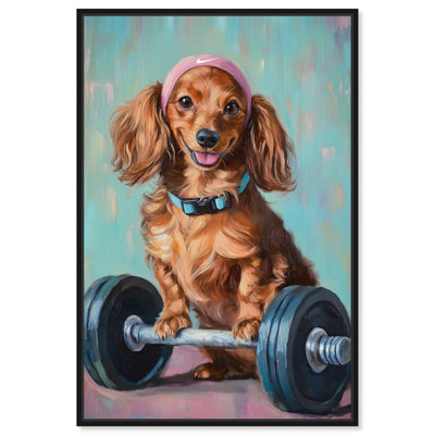 «Cute Doxxie Work Out» par Art Remedy