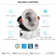Luxrite 4 Selectable CCT New Construction LED Canless Recessed Lighting Kit