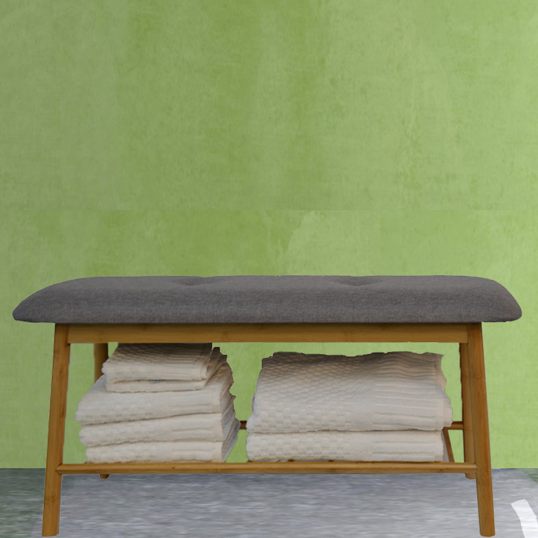 Banc de rangement rembourré Sau