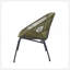 CONDESSA OUTDOOR PATIO GREEN WICKER LOVESEAT With Modern Design And Durable Hammock Weave For Ultimate Comfort-1531394321