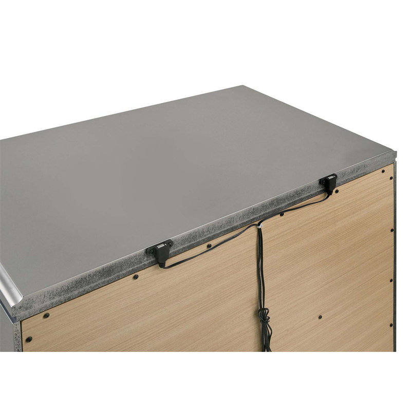 Two Drawers Nightstand with Exquisite Mirror Trim, A Timeless Piece for Enhancing Bedroom Decor and Functionality