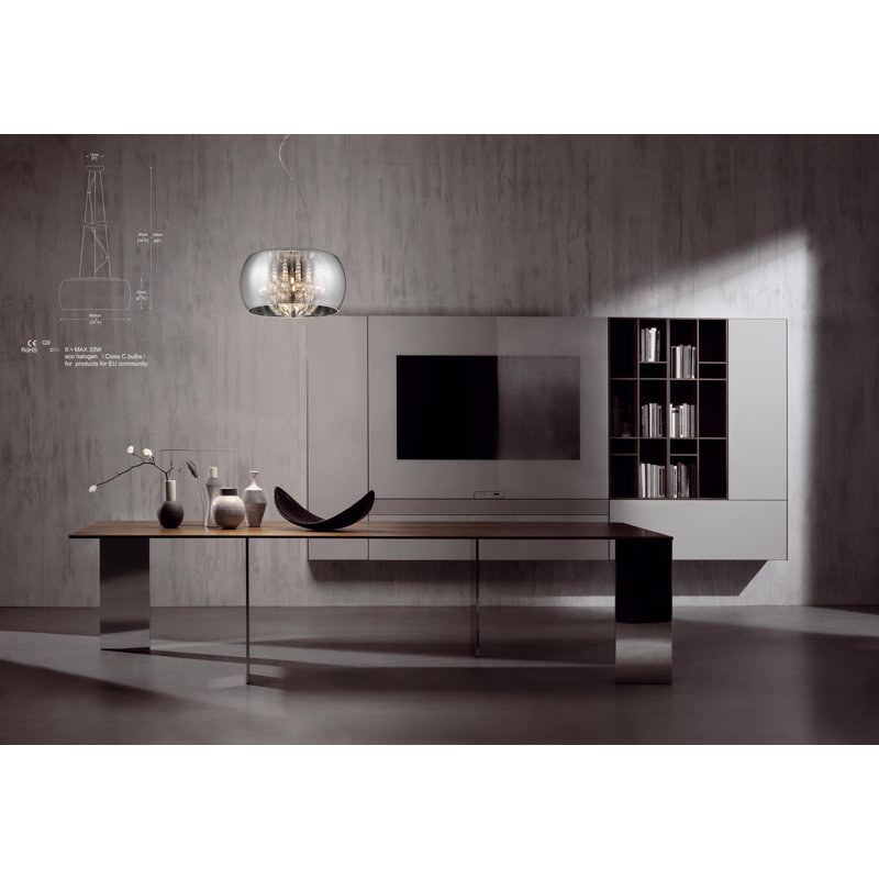 Danton 6 - Light Unique/Statement Chandelier