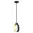 1 - Light Matte Black Single Pendant