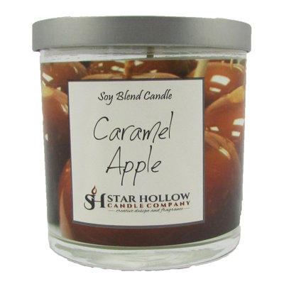 Bougie pour pot de pomme caramel