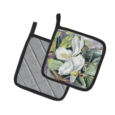 East Urban Home Floral Polyester Potholder