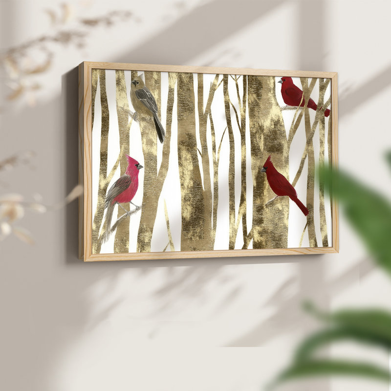 Art de Noël - Lxxvi - reproduction encadrée, H 16 po x l 20 po, Naturel