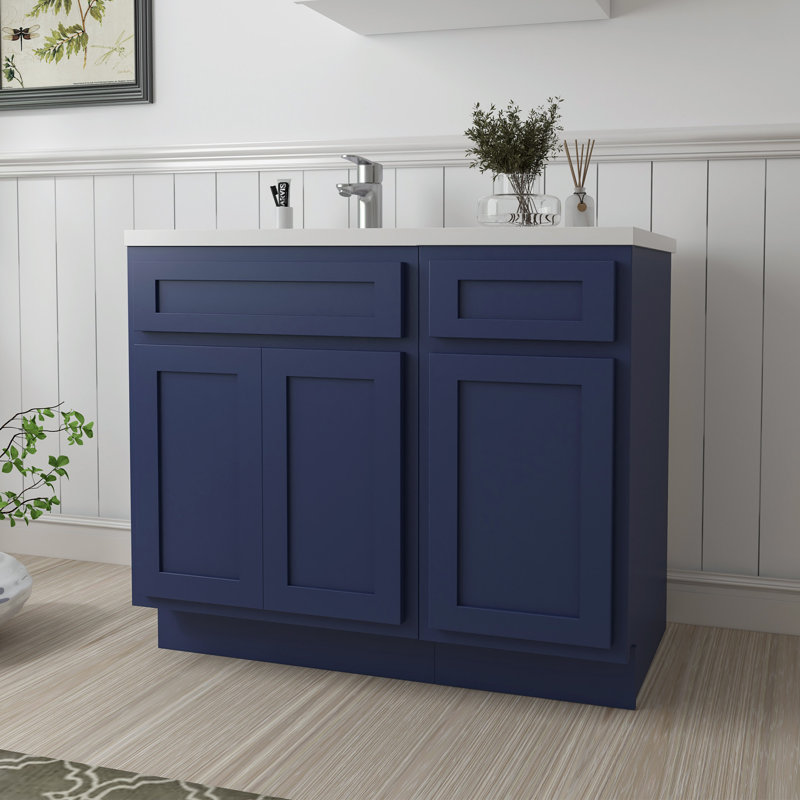 39 base de meuble-lavabo simple 39 seulement, Bleu