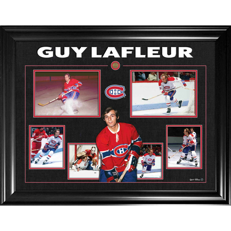 «Guy Lafleur», reproduction multi-photos encadrée