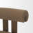 Ardith Curve Open Back Cream Chenille Tripod Frame Dining Chair-686184567-675339555