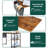 Malika 43.3'' W Rectangle Computer Desk