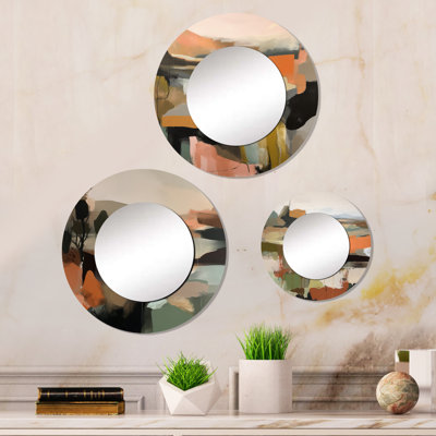 Fallowfield Metal Round Mirror