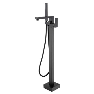 Freestanding Bathtub Faucet with Hand Shower
