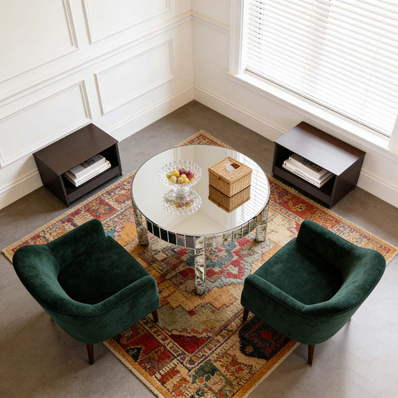 Table basse ronde Luxury