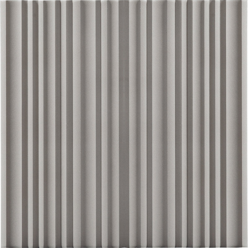Granas Vague 5.96 in. x 11.93 in. Glazed Ceramic Tile, Gray