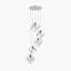 Dairine 5 - Light Steel Pendant