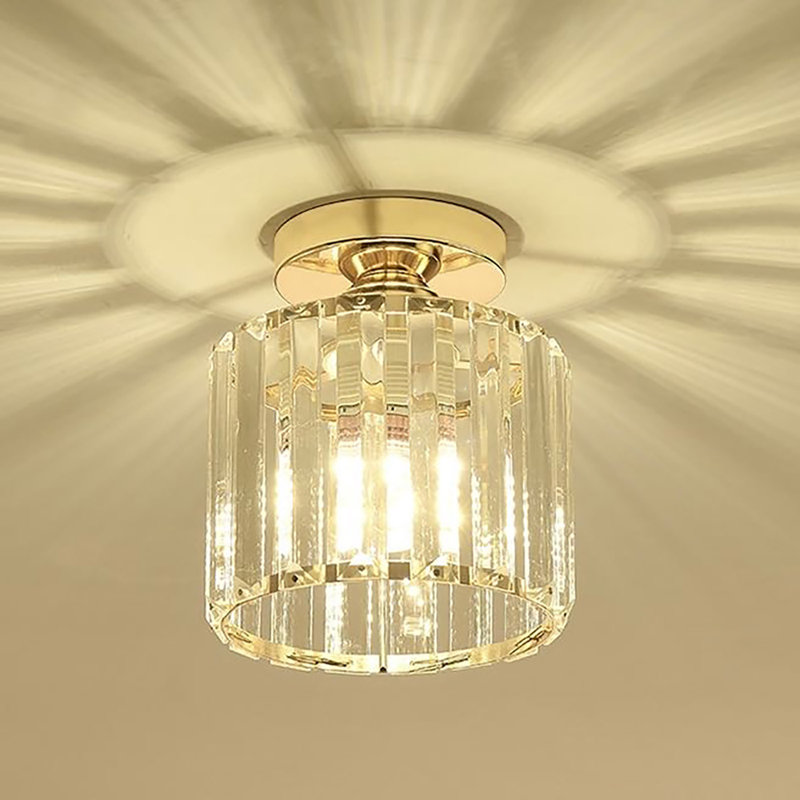 Alvarado 1-Light 13.5cm Flush Mount, Gold