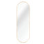 Miroir de salle de bain noir 63 po x 20 po-671538906