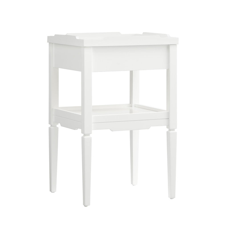 Table de chevet, Blanc