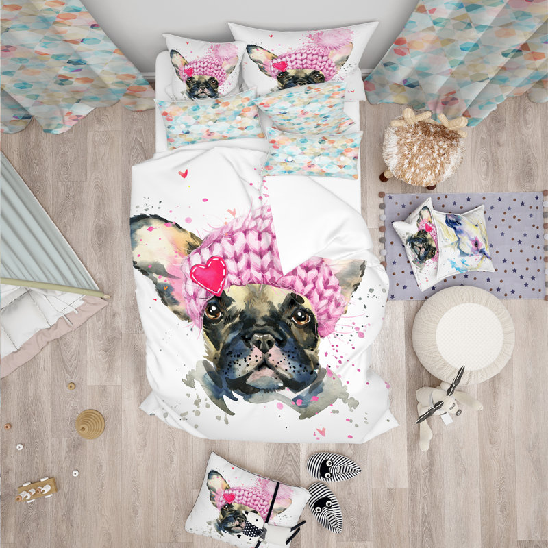 Ensemble de housse de couette moderne et contemporaine, Housse de couette double / grand + 2 taies