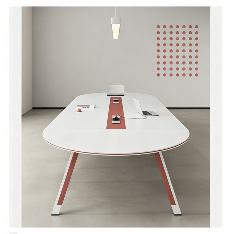 Table de conférence extra longue pour plusieurs personnes, H 29,5 po x L 110,2 po x P 47,2 po