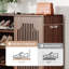 Armoire de rangement pour chaussures avec tablettes réglables, ensemble de 2-233419214