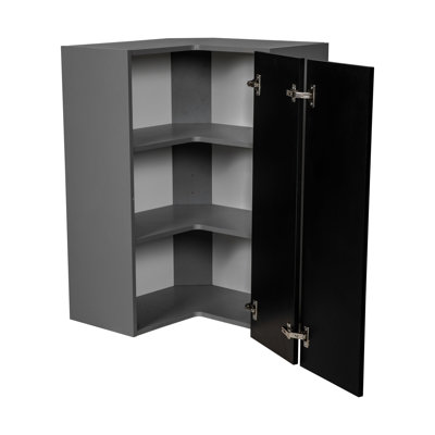 WITKITCHENS Coin de meuble-lavabo mural moderne l 24 po x P 12 po x H 30 po 