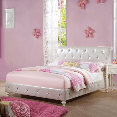 Almaz Bed (Padded Sleigh)