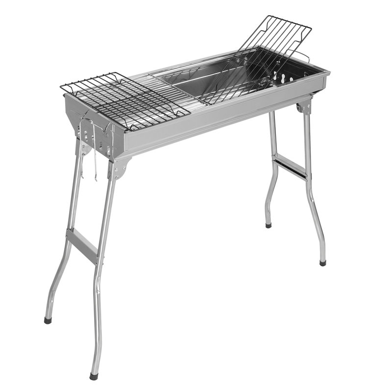 Vinsunny 27.5'' W Portable Charcoal Grill