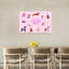 I Love You So Dog-Gone Much Whimsical Contemporary Dog Wall Art Print 1 Piece Wrapped Canvas Wall Art-1759305025