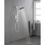 Système de douche Showerspas, avec pomme de douche à effet pluie de 10 po, douche à main à 4 fonctions, barre coulissante réglable et porte-savon-125428425