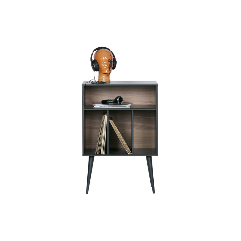 James 60cm W Solid + Manufactured Wood Bedside Table