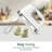 Cuisinart White 5 settings Hand Mixer