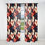 Hibiscus Twilight Ii - motif tropical - rideau en velours tropical - obscurcissant - 1 panneau-107597434
